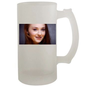 Sophie Turner 16oz Frosted Beer Stein