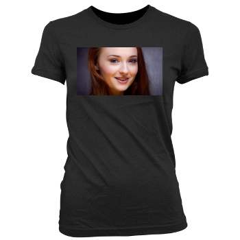 Sophie Turner Women's Junior Cut Crewneck T-Shirt