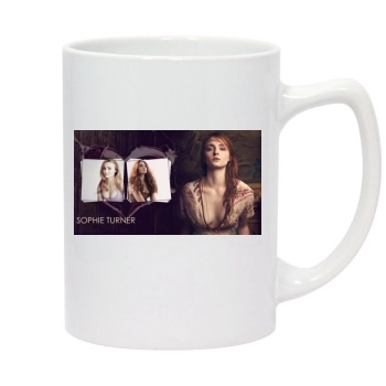 Sophie Turner 14oz White Statesman Mug