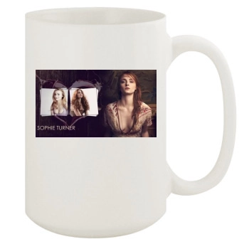 Sophie Turner 15oz White Mug