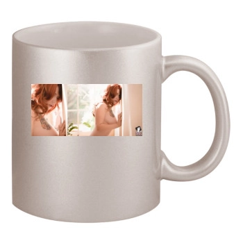 Buellher 11oz Metallic Silver Mug