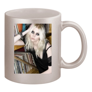 Taylor Momsen 11oz Metallic Silver Mug