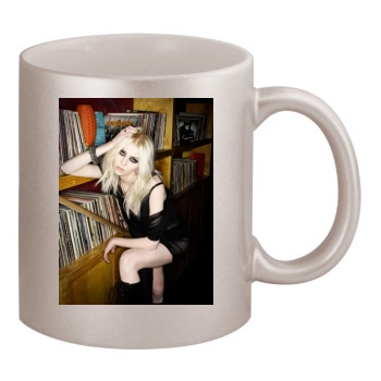 Taylor Momsen 11oz Metallic Silver Mug