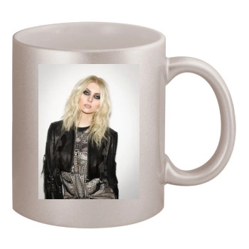 Taylor Momsen 11oz Metallic Silver Mug