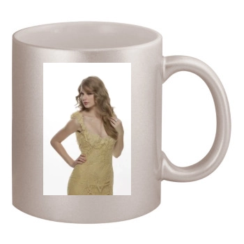 Taylor Swift 11oz Metallic Silver Mug