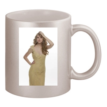 Taylor Swift 11oz Metallic Silver Mug