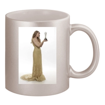 Taylor Swift 11oz Metallic Silver Mug