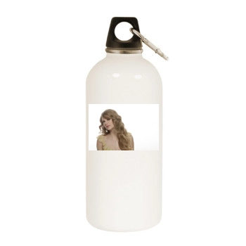 Taylor Swift White Water Bottle With Carabiner