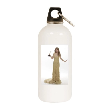 Taylor Swift White Water Bottle With Carabiner