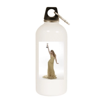 Taylor Swift White Water Bottle With Carabiner