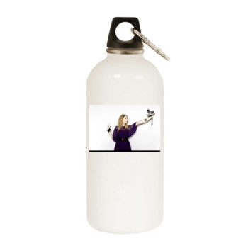 Taylor Swift White Water Bottle With Carabiner