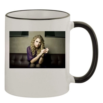 Taylor Swift 11oz Colored Rim & Handle Mug