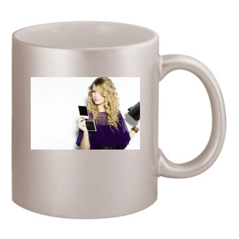 Taylor Swift 11oz Metallic Silver Mug