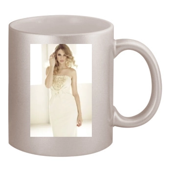 Taylor Swift 11oz Metallic Silver Mug