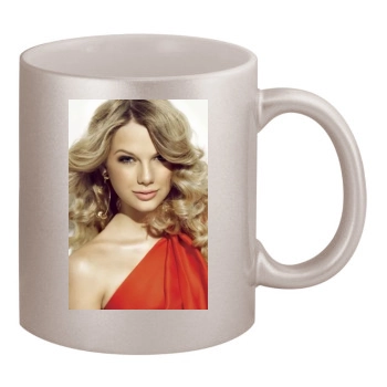 Taylor Swift 11oz Metallic Silver Mug