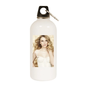 Taylor Swift White Water Bottle With Carabiner