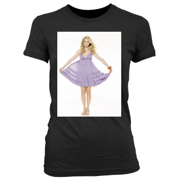 Taylor Swift Women's Junior Cut Crewneck T-Shirt