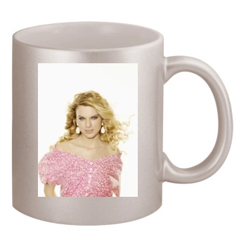 Taylor Swift 11oz Metallic Silver Mug