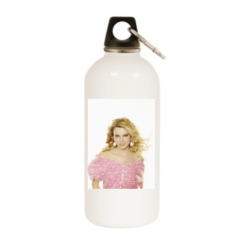 Taylor Swift White Water Bottle With Carabiner