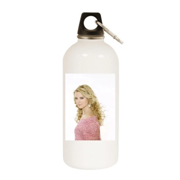 Taylor Swift White Water Bottle With Carabiner