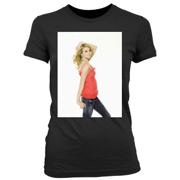 Taylor Swift Women's Junior Cut Crewneck T-Shirt