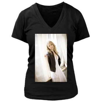 Taylor Swift Women's Deep V-Neck TShirt