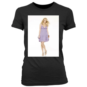 Taylor Swift Women's Junior Cut Crewneck T-Shirt