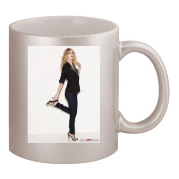 Taylor Swift 11oz Metallic Silver Mug