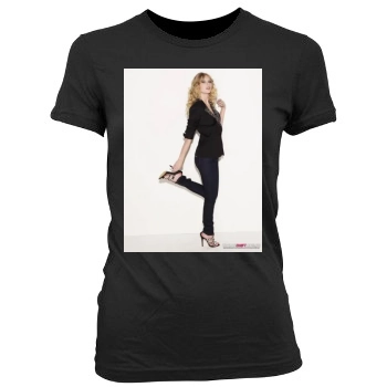 Taylor Swift Women's Junior Cut Crewneck T-Shirt