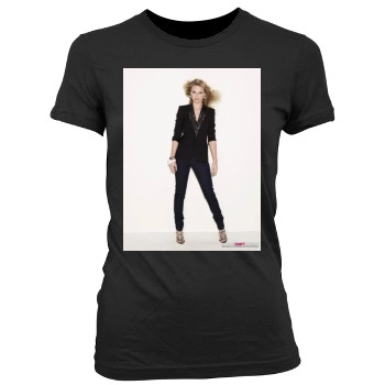 Taylor Swift Women's Junior Cut Crewneck T-Shirt