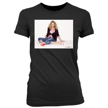 Taylor Swift Women's Junior Cut Crewneck T-Shirt