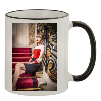 Taylor Swift 11oz Colored Rim & Handle Mug