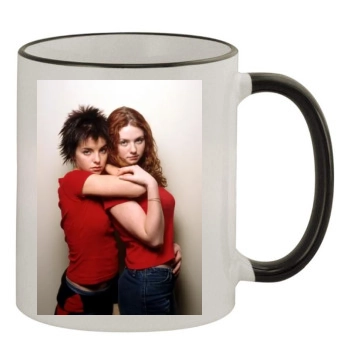 TATU 11oz Colored Rim & Handle Mug