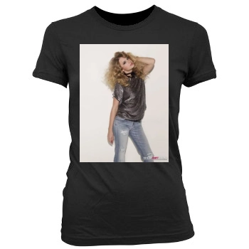 Taylor Swift Women's Junior Cut Crewneck T-Shirt