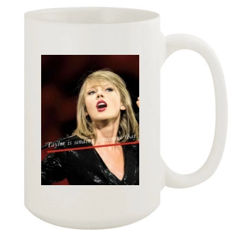 Taylor Swift 15oz White Mug