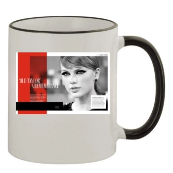 Taylor Swift 11oz Colored Rim & Handle Mug