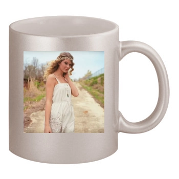 Taylor Swift 11oz Metallic Silver Mug