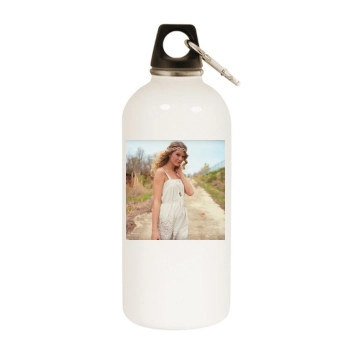 Taylor Swift White Water Bottle With Carabiner