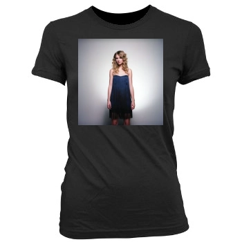 Taylor Swift Women's Junior Cut Crewneck T-Shirt