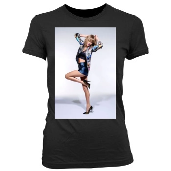 Taylor Swift Women's Junior Cut Crewneck T-Shirt