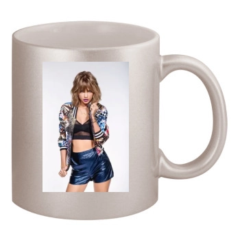 Taylor Swift 11oz Metallic Silver Mug