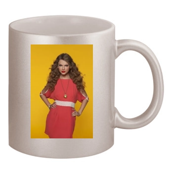 Taylor Swift 11oz Metallic Silver Mug