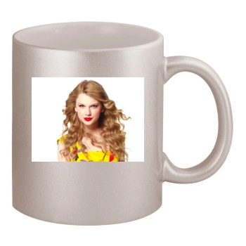 Taylor Swift 11oz Metallic Silver Mug