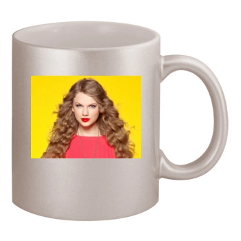 Taylor Swift 11oz Metallic Silver Mug