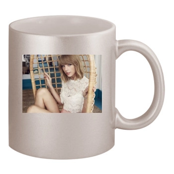 Taylor Swift 11oz Metallic Silver Mug