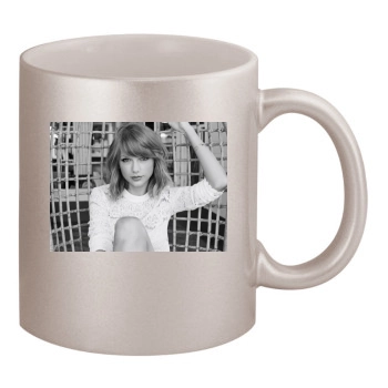 Taylor Swift 11oz Metallic Silver Mug