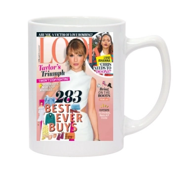 Taylor Swift 14oz White Statesman Mug