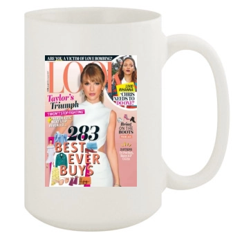 Taylor Swift 15oz White Mug