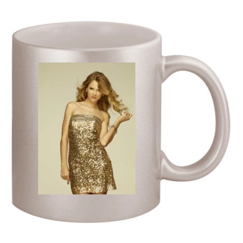 Taylor Swift 11oz Metallic Silver Mug