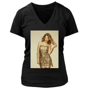 Taylor Swift Women's Deep V-Neck TShirt